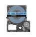 Epson Matte Tape – Bleu/Noir 12mm(8m) – LK-4LBJ