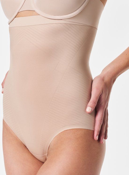 SPANX Thinstincts 2.0 High-Waisted Brief - Soft Nude - L