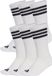 Adidas Performance 3-Stripes Essentials Gevoerde Sokken 6 Paar - Unisex - Wit