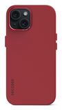 Decoded Silicone MagSafe iPhone 15 Plus Case Astro Dust Red