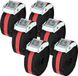 Benson Spanbanden - 6x - 2,5 meter - Zwart