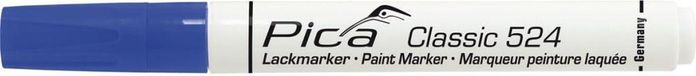 Pica Panda Pica Classic Industrie verf marker blauw 2-4 mm rond