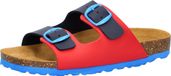 LICO Chaussures basses 'Bioline' bleu marine / rouge