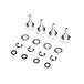 Proboat Canopy Thumb Screw Set: 42-inch Blackjack