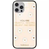 ERT GROUP mobiel telefoonhoesje voor Apple Iphone 13 PRO MAX origineel en officieel erkend Babaco patroon Positive vibes 003 gemaakt van gehard glas, beschermhoes