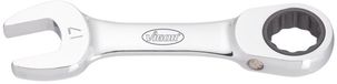 Vigor Ratelringsteeksleutel, korte uitvoering V2822 ∙ sleutelbreedte: 8 ∙ Totale lengte: 89 mm, 1 stuk