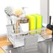 Azomor® Organiseur de cuisine peu encombrant avec porte-éponge et système de drainage automatique