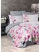 L'Essentiel Linge de Maison Beddengoedset - 1 dekbedovertrek 220 x 240 cm + 2 kussenslopen 60 x 60 cm - 100% katoen - Gris