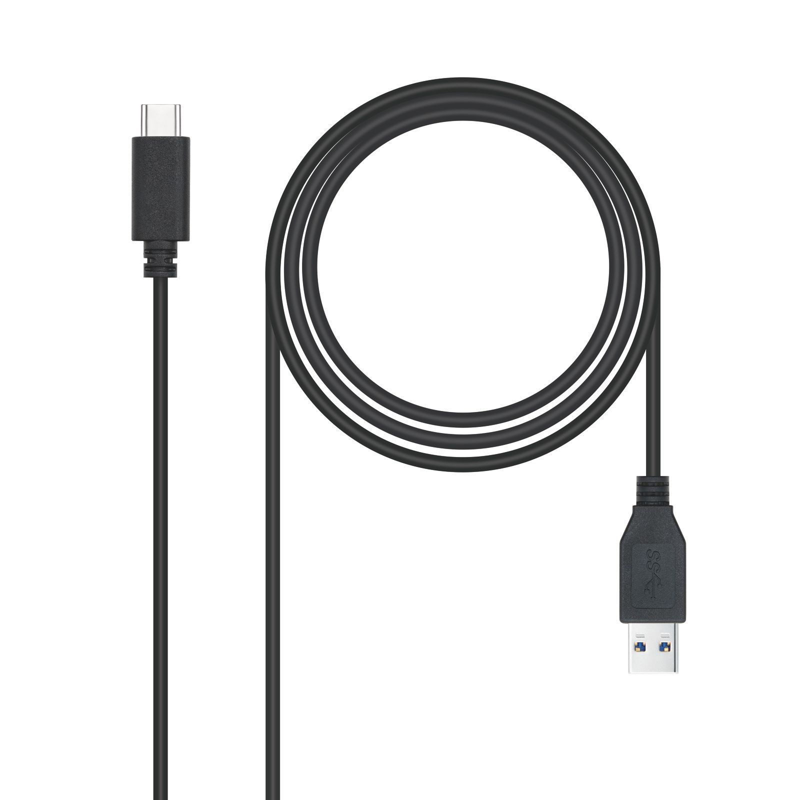 NANOCABLE 10.01.4001-L150 - USB-kabel - 1,5 m - Zwart