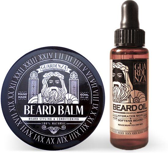 Guardenza Baardbalsem 60 ml & Baardolie 30 ml