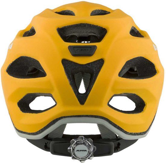 Alpina Carapax Jr. MTB Helmet - Yellow/Orange - 51-56cm