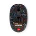 Legami - Draadloze muis met ultracompacte USB-ontvanger, Genius-thema, 3 snelheidsopties, ABS-materiaal, draadloze verbinding tot 10 m