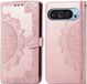 iMoshion Hoesje Google Pixel 9 Pro XL - Book Case - Rosé Goud - Met Pasjeshouder