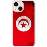 Apple iPhone 13 Drapeau tunisie Verstevigd hoesje met sublimatie bedrukking