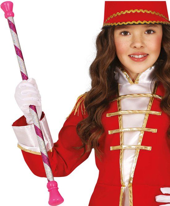 Fiestas Guirca Majorette Stok - 54 cm - Carnaval - Unisex