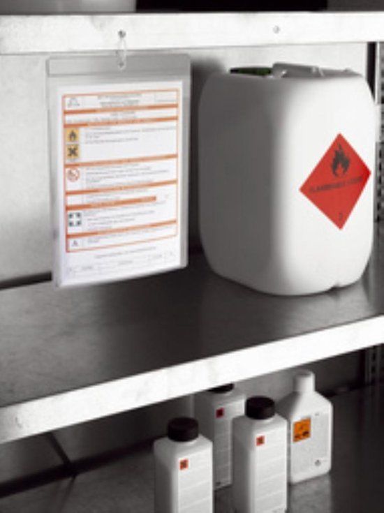 Durable 2302-19 - Transparante hoezen voor affiches - 10 stuks