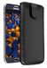 mumbi Echt leren hoesje compatibel met Samsung Galaxy S6 / S6 Duos hoes lederen tas case wallet, zwart