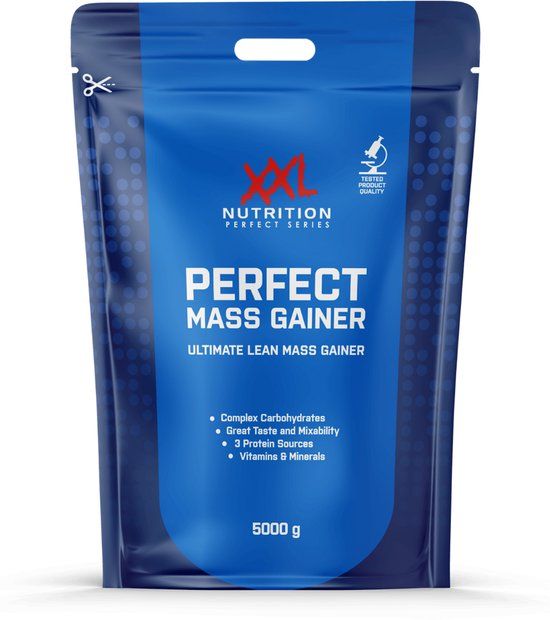 XXL Nutrition Perfect Mass Gainer - Strawberry - 5000g (50 shakes)