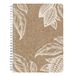 Clairefontaine 83545C - Spiraalboekje met Omslag van Papier op Basis van Cacaoschalen - A5 14,8x21 cm - 148 Gelijnde Pag. - Ivoorkleurig Papier 90 g - Jeans&cocoa Collectie - 3 designs willekeurig