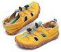 Sandales fermées pour enfants avec antidérapant et boîte à orteils large