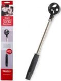 Masters Super Compacte Ballenhengel Grijs, Zwart Metaal 30 cm