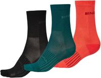 Endura Stripe Coolmax® Race Sokken 3 Paren Veelkleurig EU 37-42 Man,Vrouw