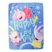 Northwest Peppa Pig Silk Touch Gooi Deken, 46" x 60", Happy Peppa