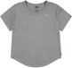 Levi's Girls New Favorite Ss Tee Dark Grey Heather Maat: 10Y