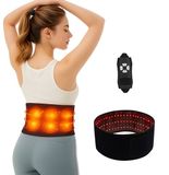 Silvergear Infraroodtherapie Riem - Infraroodlamp voor Spieren en Gewrichten - Kalmeren en Ontspannen van de Spieren - Red Light Therapy - Melatonine - Rugband Onderrug - Rood Licht Therapie - Rugbrace - 130 x 18 cm