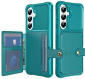 Selected by GSMpunt.nl Samsung Galaxy A57 Portemonnee Hoesje - Back Cover met Pasjeshouder - Groen