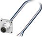 Phoenix Contact 1419991 SACC-SQ-M12MS-4CON-25F/0,5 M12 Sensor / Actuator Build-in Plug Connector