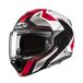 HJC F100 Bios Noir Gris Rouge Casque Modulaire Taille M