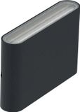 Elstead Lighting LED Wand Buitenlamp Jens | 6W 680Lm | Black