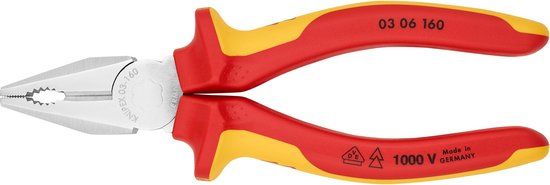 Knipex Combinatietang 160mm 03 06 160 - VDE