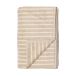 Scandi Living Drap de bain Drift 100x150 cm Beige-blanc