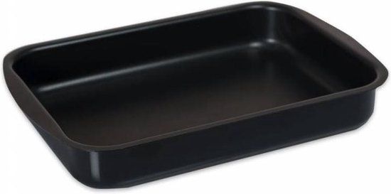 Bama Ovenschaal Thallo - Zwart - Rechthoek - 40 x 28 cm - Aluminium