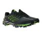 Adidas ZG23 Chaussures de golf durables pour femme avec amorti Lightstrike, chaussures de sport à crampons remplaçables, IE2140 Noir/Vert