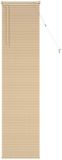vidaXL Venetiaanse jaloezie Lichtbruin met Patroon 213 x 60 cm 25 mm