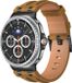 Strap-it Solide leren bandje geschikt voor Samsung Galaxy Watch 9 (40/44mm) / Watch 8 (40/44mm) / 8 Classic (46mm) – comfortabel, verstelbaar, premium design – Bruin