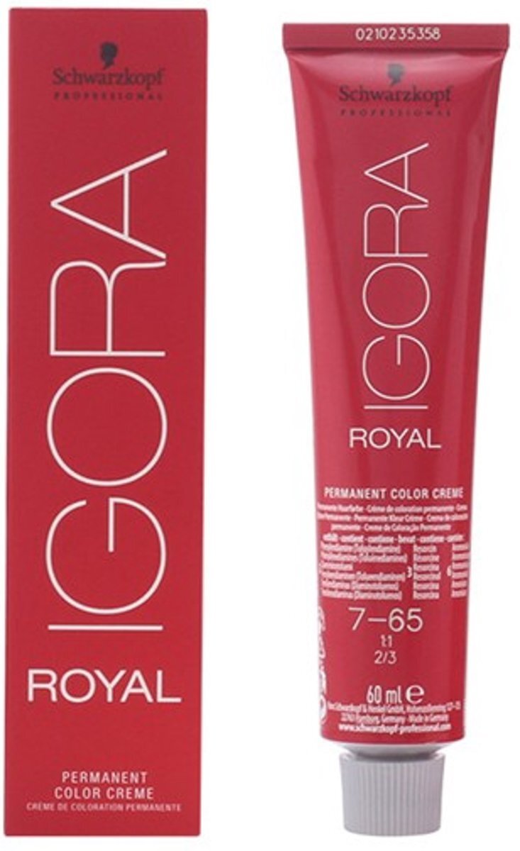 Schwarzkopf Schwarzkopf Igora Royal 7-65 - 60 ml - Haarverf