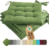 etérea Himmlische Qualität etérea Basic Zitkussen Stoelkussen - Seat Cushion 4 Stuk - 40x40 cm - Cactus