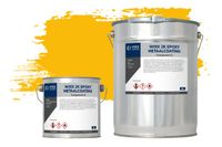 Wixx 2K Epoxy Metaalcoating - 10L - RAL 1023 | Verkeersgeel