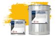 Wixx 2K Epoxy Metaalcoating - 10L - RAL 1023 | Verkeersgeel