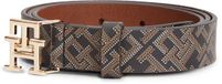 Tommy Hilfiger Riem lichtbruin / zwart / wit