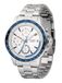s.Oliver herenhorloge - Rond - zilver - 42 mm - Uhr van metaal met kwartswerk am Edelstahlband met Faltschließe - analoog horloge - 5 ATM waterdicht - krasbestendig