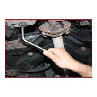 KS Tools olieservice sleutel vierkant bus voor PSA, 8x10mm - 1 stuk