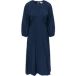 Only Jurk Onlmaizee 3/4 Belt Maxi Dress Wvn E 15378569 Black Iris Dames Maat - XS