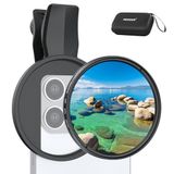 NEEWER 67 mm Clip On CPL-filter compatibel met iPhone