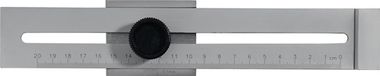 Promat/Tecwerk Kruishout 200 mm met vlakke schuiver INOX