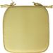 Gerimport Stoelkussen Anna - Binnen/Buiten - Geel - 39 x 39 x 3 cm - Polyester